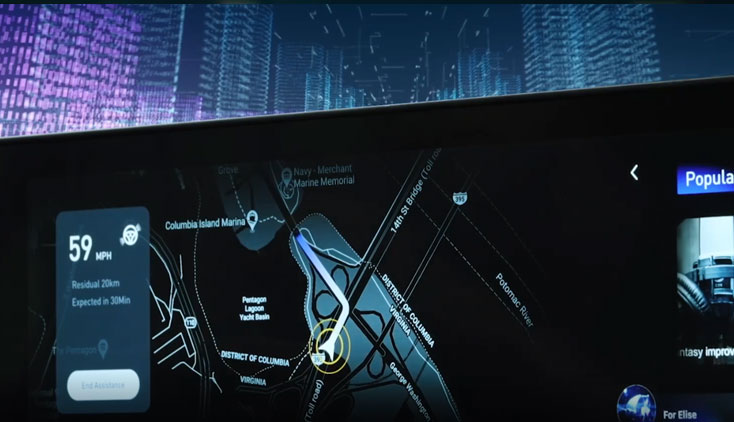 車載創(chuàng)意視頻TIANMA